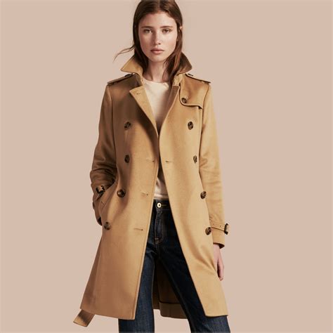 burberry wool cashmere trench coat review|Burberry cashmere kensington trench coat.